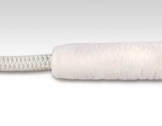 MEGAFEND FLUFFY SHEEP WOOL REMOVABLE CHAFE GEAR 1/2"- 5/8" - 30" LENGTH