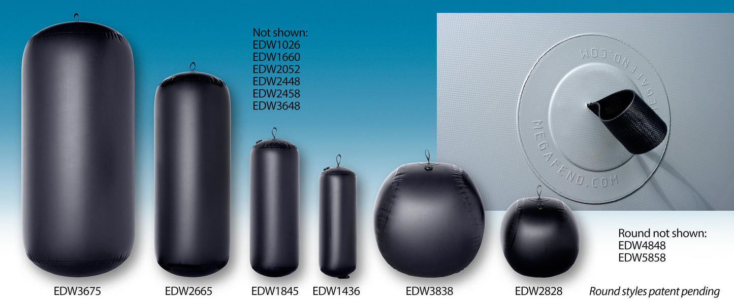 MEGAFEND EDW™ PVC Welded Fender Standard Series